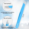 Picture of Professional Tweezer for Facial Hair Women & Men Stainless Steel Precision Tweezers for Ingrown Hair Tweezers for Men & Women (Blue)