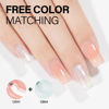 Picture of AILLSA Nude Gel Nail Polish Peachy Orange Gel Nail Polish Neutral Color Jelly Gel Polish 0.51 Fl Oz 1Pcs