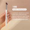 Picture of Albeaut Eyeshadow Brush, Angled Nose Contour Brow Bone Highlight Makeup Brush (190 angled shader)