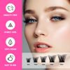 Picture of TDANCE Lash Clusters DIY Eyelash Extensions 72 Pcs Cluster Lashes C D Curl Individual Lashes Cluster 8-16mm Length Thin Band Reusable Soft & Comfortable DIY Lash Extensions at Home(T21-D,8-16mm)