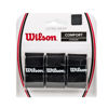 Picture of WILSON Sporting Goods Ultra Wrap Tennis Overgrip (3-Pack), Black (WRZ403000)