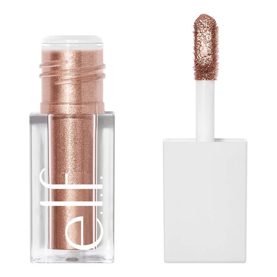 Picture of e.l.f. Liquid Metallic Eyeshadow, Quick-Drying, Long-Lasting, Gel-Based Formula For One-Swipe Pigmented Coverage, Vegan & Cruelty-Free, Comet