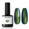 Picture of modelones Gel Nail Polish, 15 ML Chameleon Green Aurora Shimmer Glitter Gel Polish Green Nail Polish Soak Off LED Summer Holographic Nail Polish Art Gel DIY Home Salon Gifts for Gilrs Women