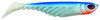 Picture of Berkley Power Ripple Shad Blue Silver Fishing Bait, Multi, 4" | 10cm