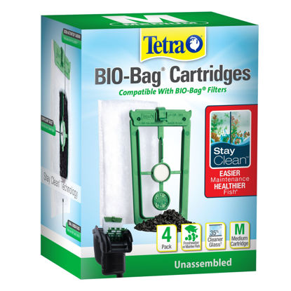 Picture of Tetra Whisper Bio-Bag Filter Cartridges for Aquariums - Unassembled Medium