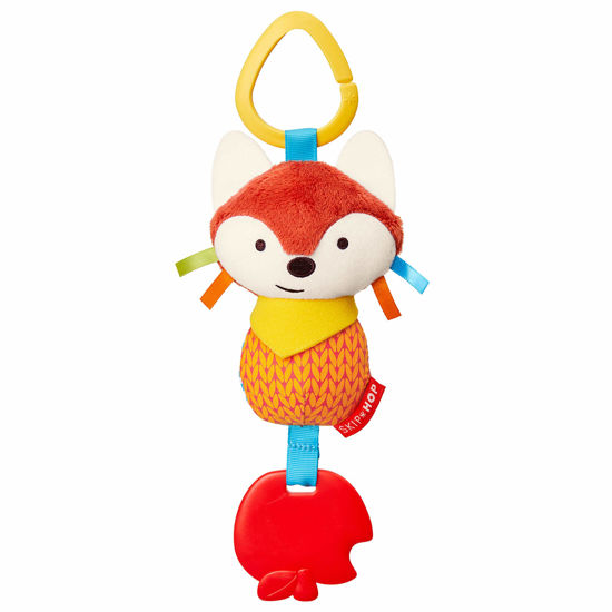 Picture of Skip Hop Bandana Buddies Baby Activity Chime & Teether Stroller Toy, Fox