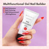 Picture of Makartt Poly Nail Gel 50ML Gel Builder for Nails, Red, Gel Nail Extension,Nail Strengthener Hard Gel Color Gel Multifunctional Long-Lasting and Easy to Use for DIY Salon Quality-Crimson Cherry