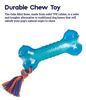 Picture of Petstages Orka Bone Royal Blue Treat-Dispensing Dog Chew Toy