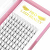 Picture of Premade Fans Eyelash Extensions 6D-C-0.10-16 Short Stem Premade Volume Eyelash Extensions .07 .10 C D Curl Pre made Lash Fans 9 to 20 mm Volume Lash Extensions (6D-C-0.10,16mm)