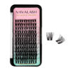 Picture of VAVALASH Individual Cluster Lashes 120 PCS DIY Eyelash Extension Light and Soft Faux Mink Slik Lash Clusters Easy Full Lash Extensions DIY at Home (V04, C Curl-12mm)