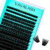 Picture of VAVALASH 168 PCS Individual Cluster Lashes DIY Eyelash Extension Light and Soft Faux Mink Slik Lash Clusters Easy Full Lash Extensions DIY at Home (Y19, D Curl-8-16MIX)