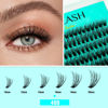 Picture of VAVALASH Lash Clusters 40D Volume Individual Lashes Wispy Lash Extensions DIY Cluster Lashes Individual False Lashes DIY Lashes at Home (40D,10-20MIX)