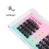 Picture of VAVALASH Individual Cluster Lashes 40 PCS DIY Eyelash Extension Light and Soft Faux Mink Slik Lash Clusters Easy Full Lash Extensions DIY at Home (V07,D Curl-Mix)