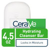 Picture of CeraVe Hydrating Cleanser Bar - Soap-Free Body and Facial Cleanser with 5% Cerave Moisturizing Cream - 4.5 Ounce Bar