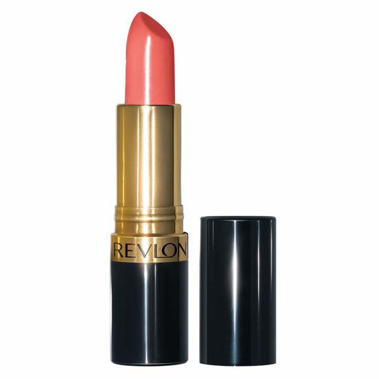 Picture of Revlon Super Lustrous Lipstick with Vitamin E and Avocado Oil, Cream Lipstick in Coral, 674 Coral Berry, 0.15 oz