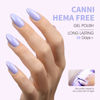 Picture of CANNI Lavender Purple Gel Nail Polish, 1Pcs Pastel Purple Gel Polish Light Purple Color Nail Polish Gel High Gloss Soak Off U V Gel Nail French Nail Manicure Salon DIY