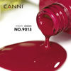 Picture of CANNI Red Gel Nail Polish, 1Pcs Dark Red Gel Polish Deep Red Color Nail Polish Gel High Gloss Soak Off U V Gel Nail French Nail Manicure Salon DIY