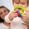 Picture of Dr. Brown's Learning Loop, Baby Teether Ring with Multiple Shapes & Textures, Soft 100% Silicone, BPA Free, 3m+