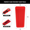 Picture of ZAXOP Resistant Silicone Mat Pouch for Flat Iron, Curling Iron,Hot Hair Tools (Red)