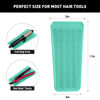 Picture of ZAXOP Resistant Silicone Mat Pouch for Flat Iron, Curling Iron,Hot Hair Tools (Mintgreen)