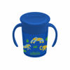 Picture of Dr. Brown’s Milestones Cheers 360 Cup Spoutless Transition Cup with Handles for Easy Grip and Leak-Free Learning, Blue Safari, 7 oz/200 mL