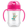 Picture of Dr. Brown's Milestones Soft Spout Sippy Cup with Handles - Pink - 9oz - 9m+