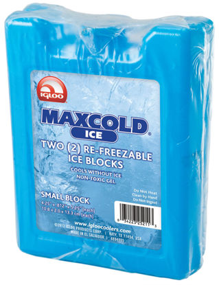 Picture of Igloo Maxcold Small Ice Block, 2-Pack, Blue