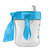 Picture of Dr. Brown's Transition Sippy Cup with Soft Spout - Blue - 6oz - 6m+