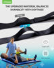 Picture of Trideer Stretching Strap Yoga Strap Physical Therapy for Home Workout, Exercise, Pilates and Gymnastics, 10 Loops Non-Elastic Stretch Bands with Aesthetic Packaging for Women & Men (Black)