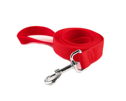 Picture of Nylon Dog Training Leash, Traction Rope, 4Ft /5 Foot /6 Feet Long, 5/8 inch 3/4 Inch 1 Inch Wide, for Small and Medium Dogs