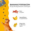 Picture of Shameless Pets Soft-Baked Dog Treats, Bananas for Bacon - Natural & Healthy Dog Chews for Skin & Coat Support with Omega 3 & 6 - Dog Biscuits Baked & Made in USA, Free from Grain, Corn & Soy - 1-Pack