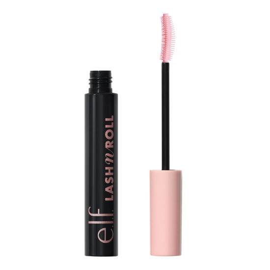 Picture of e.l.f. Lash 'N Roll Mascara, Curling Mascara For Visibly Lifted Lashes, Lifts & Separates Lashes. Long-Lasting Formula, Vegan & Cruelty-Free, Black