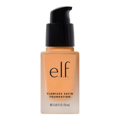 Picture of e.l.f. Flawless Finish Foundation, Lightweight & Medium Coverage, Semi-Matte Finish, Buttercup, 0.68 Fl Oz (20mL)