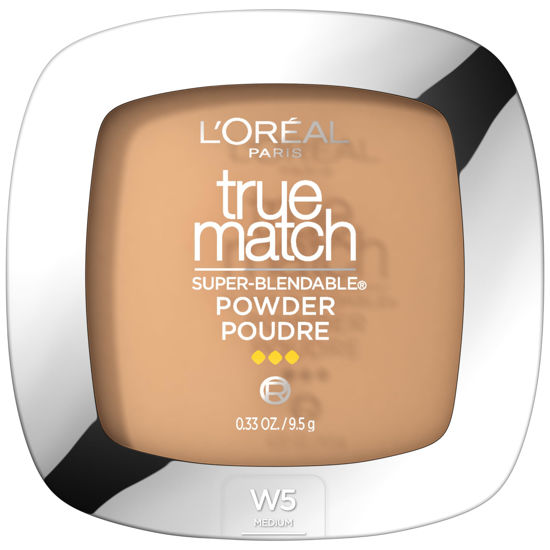 Picture of L'Oreal Paris True Match Super Blendable Oil Free Foundation Powder, W5 Medium, 0.33 oz Packaging May Vary