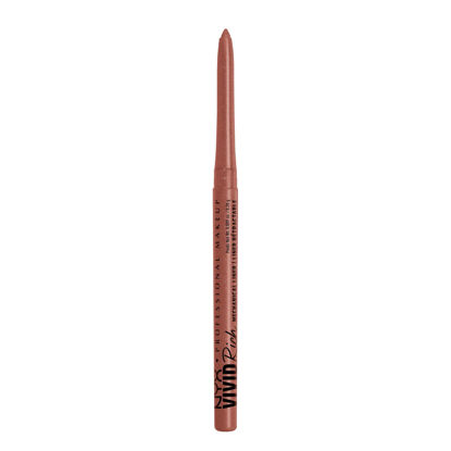 Picture of NYX PROFESSIONAL MAKEUP Mechanical Eye Pencil, Vivid Rich Mechanical, Creamy Retractable Eyeliner - Spicy Pearl, Bronze Eyeliner