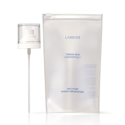 Picture of LANEIGE Cream Skin Refillable Toner & Moisturizer Pump: Korean Milky Toner, Amino Acid, Nourish, Hydrate, Barrier-Boosting, Visibly Firm