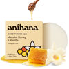 Picture of ANIHANA Conditioner Bar for Regular Hair Types Paraben Free Cruelty Free Refreshing Manuka Honey and Vanilla Scent 2.1 oz