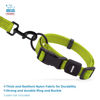 Picture of Best Pet Supplies Reflective Dog Collar with Adjustable Length, Heavy-Duty Buckle, and Strong Leash D-Ring, Training, Walking, Jogging Accessory for Small, Medium, and Large Breeds - Lime Green, L