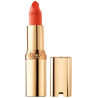 Picture of L'Oreal Paris Colour Riche Original Creamy, Hydrating Satin Lipstick with Argan Oil and Vitamin E, Volcanic , 1 Count