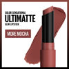 Picture of Maybelline Color Sensational Ultimatte Matte Lipstick, Non-Drying, Intense Color Pigment, More Mocha, Mid-Tone Mauve, 1 Count