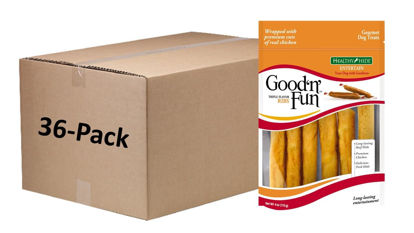 Picture of Good ’n’ Fun Triple Flavor Ribs, Rawhide Snack for All Dogs