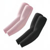 Picture of ROXUN 2 Pairs Arm Sleeves, Cooling UV Sun Protection Sports Compression for Men/Women Black+Pink