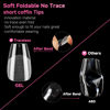 Picture of UNA GELLA Short Coffin Nail Tips 12 Sizes Short Coffin Gel X Nail Tips 120Pcs Soft Gel Nail Tips Coffin Shape Clear Full Cover Nail Tips Acrylic False Nails Press On Nails for Nail Extension DIY Salon