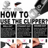 Picture of GA&EN Black Adjustable Artificial Acrylic Fake Nail False Nail Tip Clipper Cutter Trimmer Manicure Pedicure Sharp Blade Clip Tool For Salon Home Nail Art Beauty Design DIY