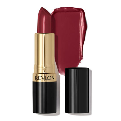 Picture of Revlon Lipstick, Super Lustrous Lipstick, Creamy Formula For Soft, Fuller-Looking Lips, Moisturized Feel in Berries, Raisin Rage (630) 0.15 oz