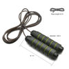 Picture of BOOMIBOO Jump Rope, Adjustable Jump Ropes,Skipping Rope Tangle-Free Rapid Speed with Ball Bearings for Women Men Kids,Exercise & Slim Body Jumprope at Home School Gym