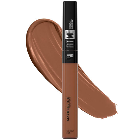 Picture of Maybelline New York Fit Me Liquid Concealer Makeup, Natural Coverage, Lightweight, Conceals, Covers Oil-Free, Cocoa, 1 Count (Packaging May Vary)