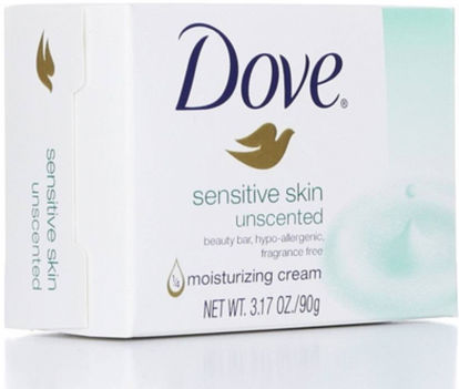 Picture of Dove Bar Soap for Sensitive Skin 3.17 oz (Pack of 2)