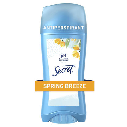 Picture of Secret Invisible Solid Antiperspirant and Deodorant, Spring Breeze, 2.6 oz