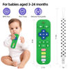 Picture of Chuya Remote Teethers Silicone Baby Teething Toys, TV Remote Teether for 6-12-18 Months Babies Infant Toddlers Teething Relief Chew Toys BPA Free (Green)